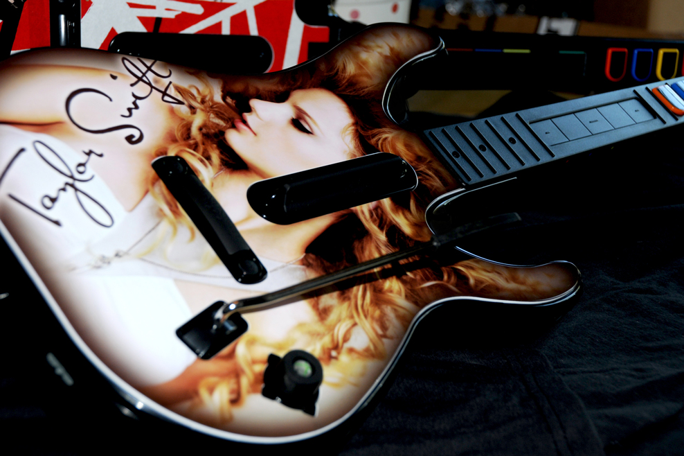 Taylor Swift Guitar Controller Faceplate Cover Design