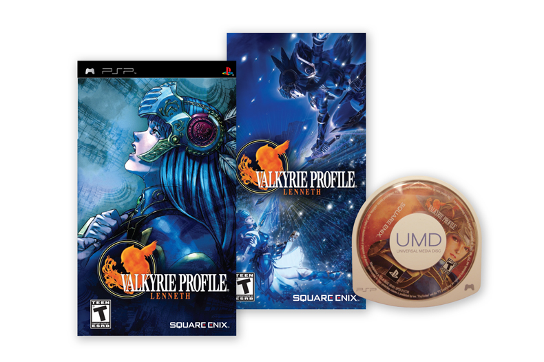 Valkyrie Profile PSP Package Design